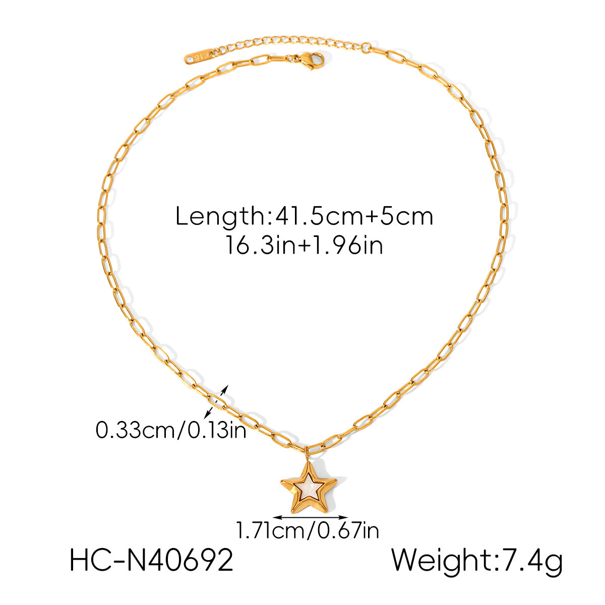 Star Custom Oil Drop Star Earrings Stainless Steel Pentagram Necklace for Women Unique Design Non-Fading Jewelry Versatile