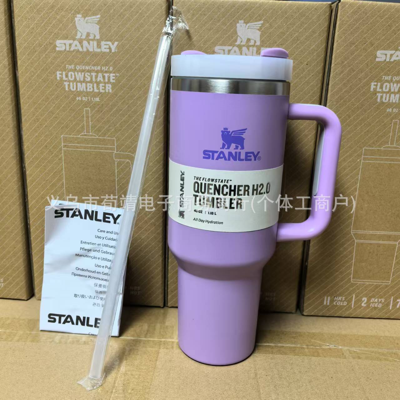 Star Custom stanley Stanley New340oz Large Capacity Car Cup Ice Block Cup304Stainless Steel Water Cup Thermos Cup