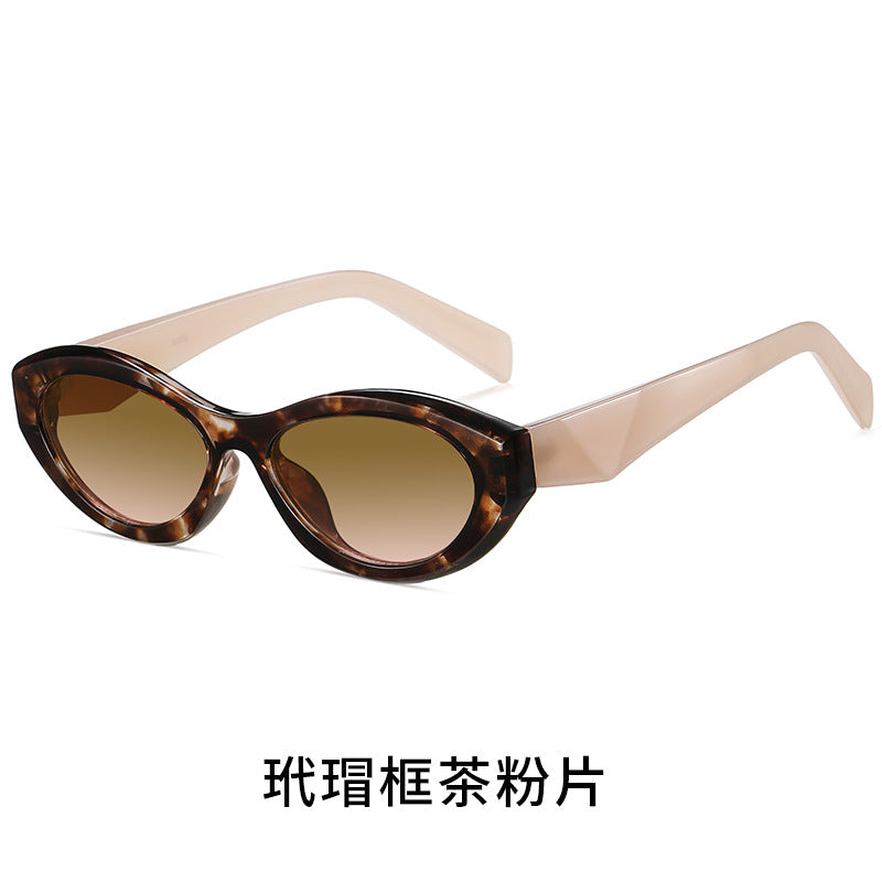 Cat Eye Sunglasses PA Same Style Personality Hot Girl Style Sunglasses Fashion Glasses9069Ultraviolet Ray