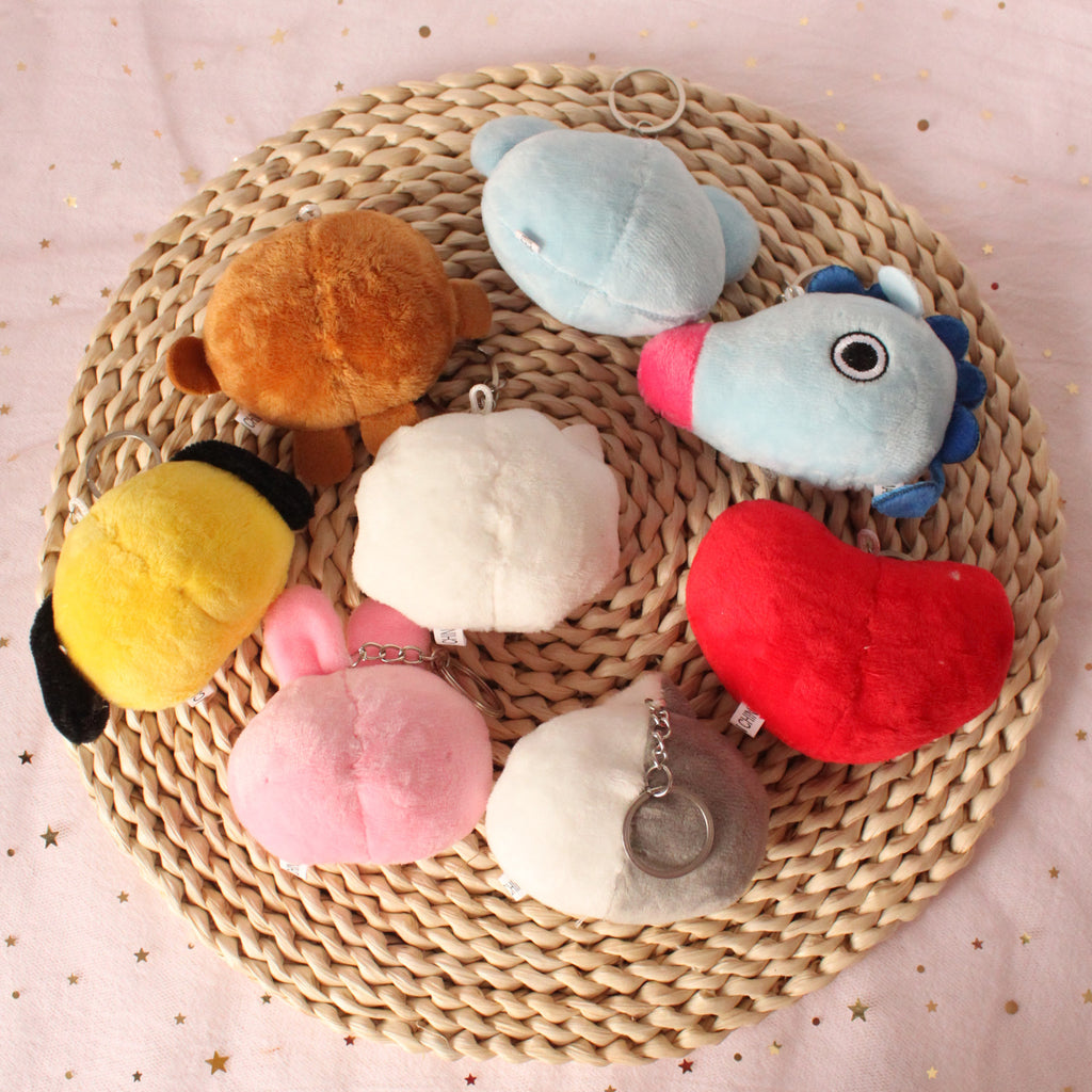 New Japanese Style Cartoon Cute Girly Plush Doll Clothing Bag Pendant Brooch Accessories