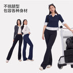 Custom Celebrity Design v2025New Autumn Winter Flared Shark Pants Slimming Yoga Fleece Casual Shark Pants