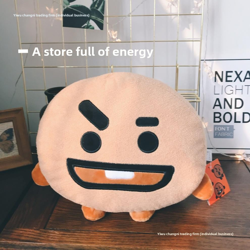 Youth Group Pillow Car Pillow Plush Toy Doll Free Shipping