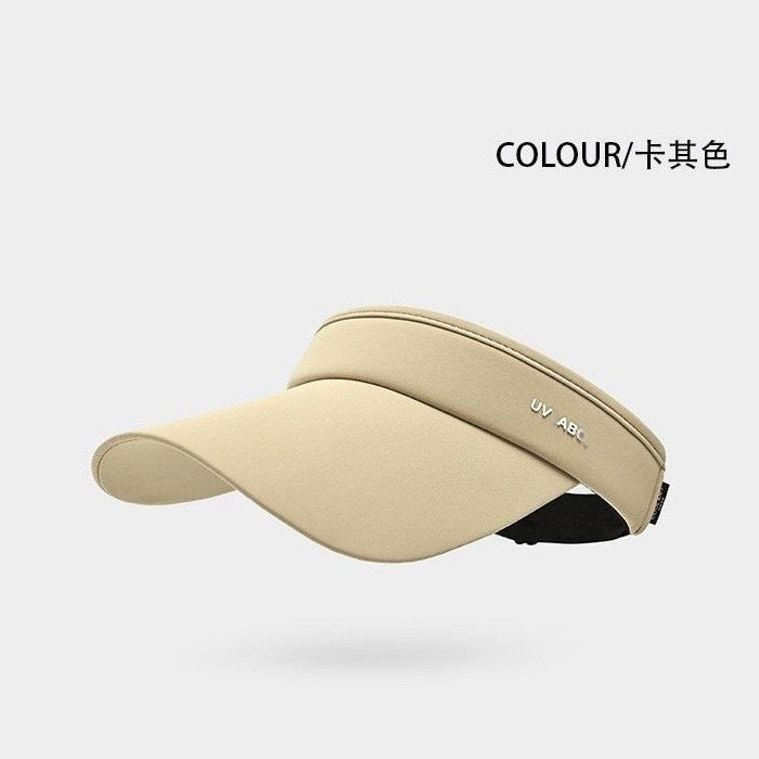K-Pop Airport Style Sun Visor - UV Protection Sport Hat