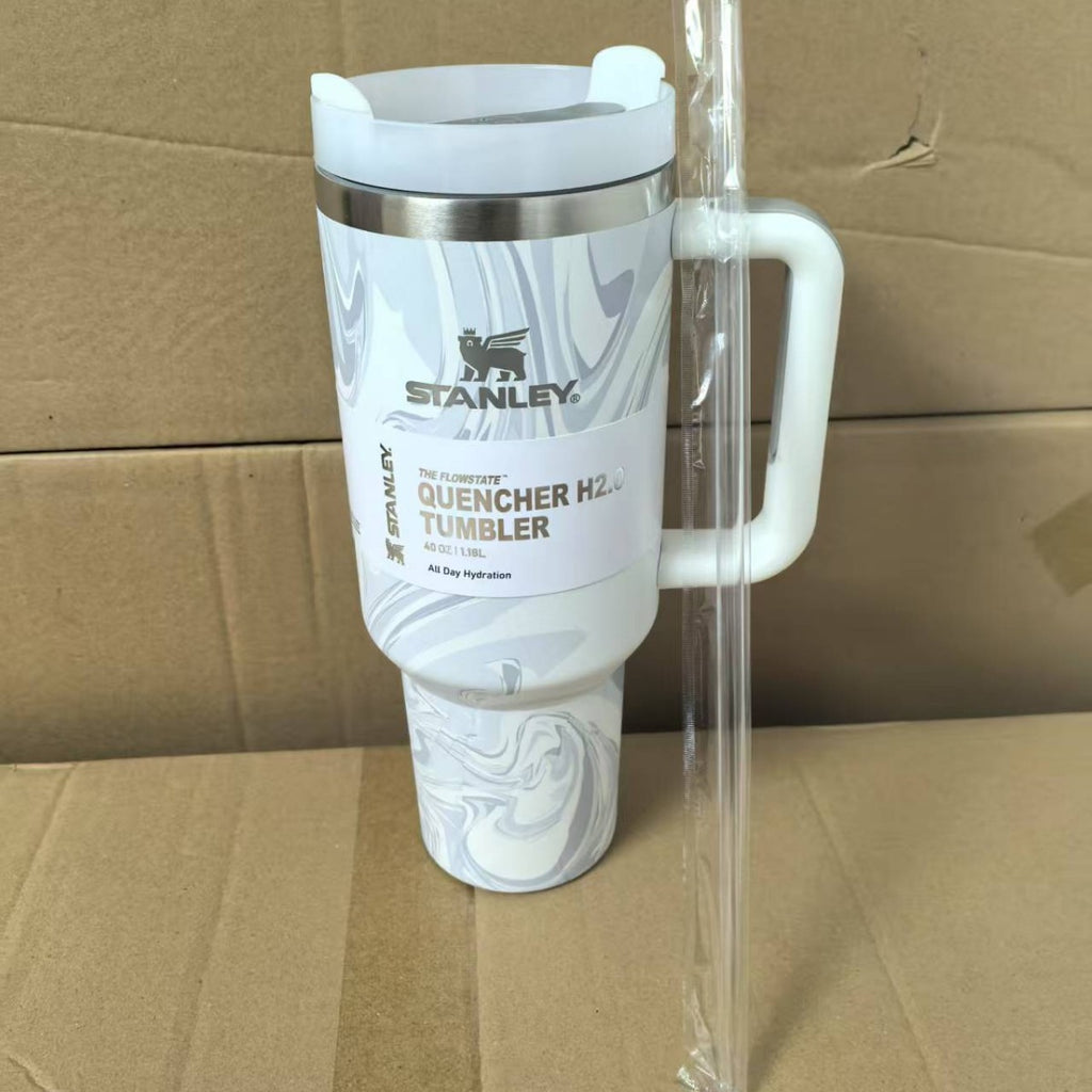 Star Custom stanley Stanley New340oz Large Capacity Car Cup Ice Block Cup304Stainless Steel Water Cup Thermos Cup