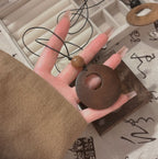 Star Custom New Mysterious Black Long Geometric Pendant Necklace for Women New Chinese Style Niche High-end Versatile Necklace Wholesale