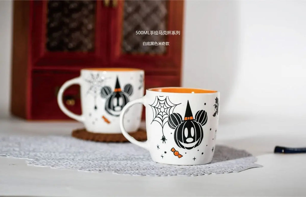 Skull Ceramic Mug Halloween Skull Witch Mug Coffee Cup Creative Gift