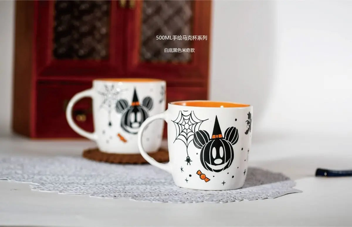 Skull Ceramic Mug Halloween Skull Witch Mug Coffee Cup Creative Gift