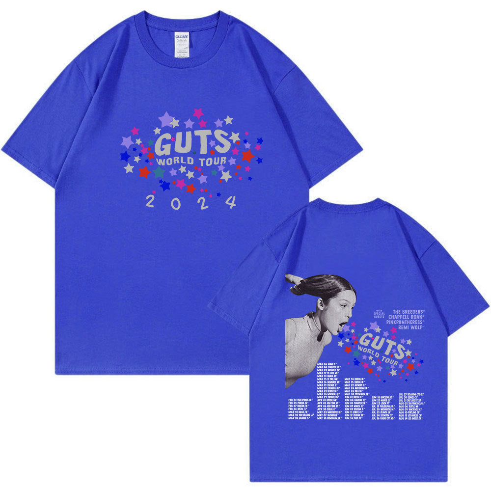 SOUR Prom Queen Graphic Tee - Navy Blue Archive