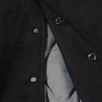 Star Style Autumn Winter Sports Jacket Casual Loose Long Sleeve Top Couple Spliced Sleeve Baseball Cotton Jacket Handsome Unisex Outerwear