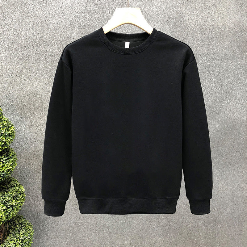 Men's Crew Neck Sweatshirt2024New Spring Autumn Winter Cool Loose Men's Smiley Face Long Sleeve Casual Trendy Jacket