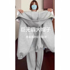 "Build a B*tch" Oversized Zip-Up Hoodie - Cozy Gamer Girl Aesthetic