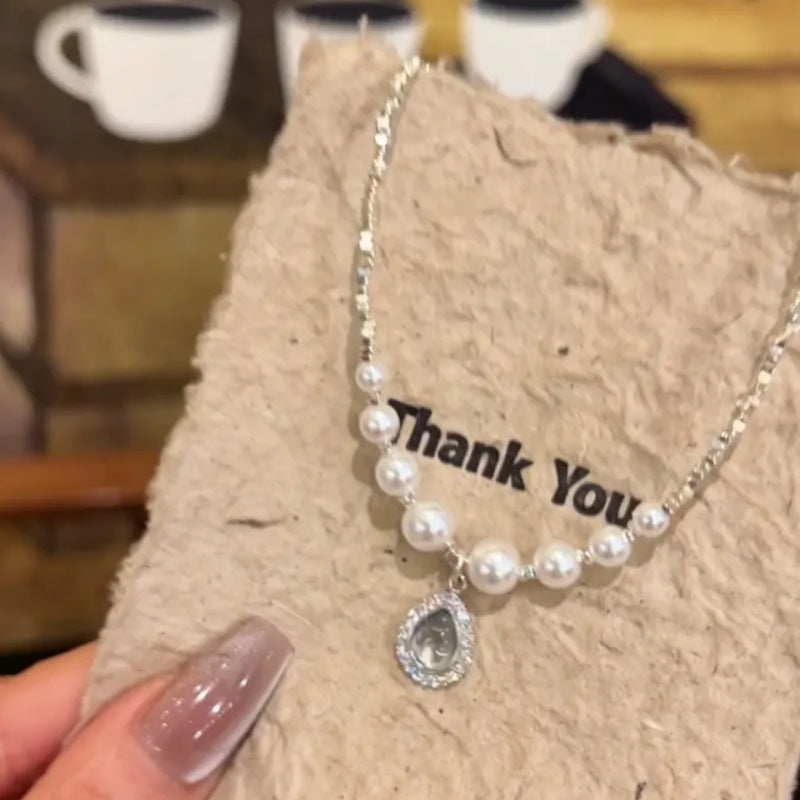 Star Custom 2025New Year's Exaggerated Punk Necklace y2k Irregular Subculture Hip-Hop Trend Unisex Niche Collarbone Chain