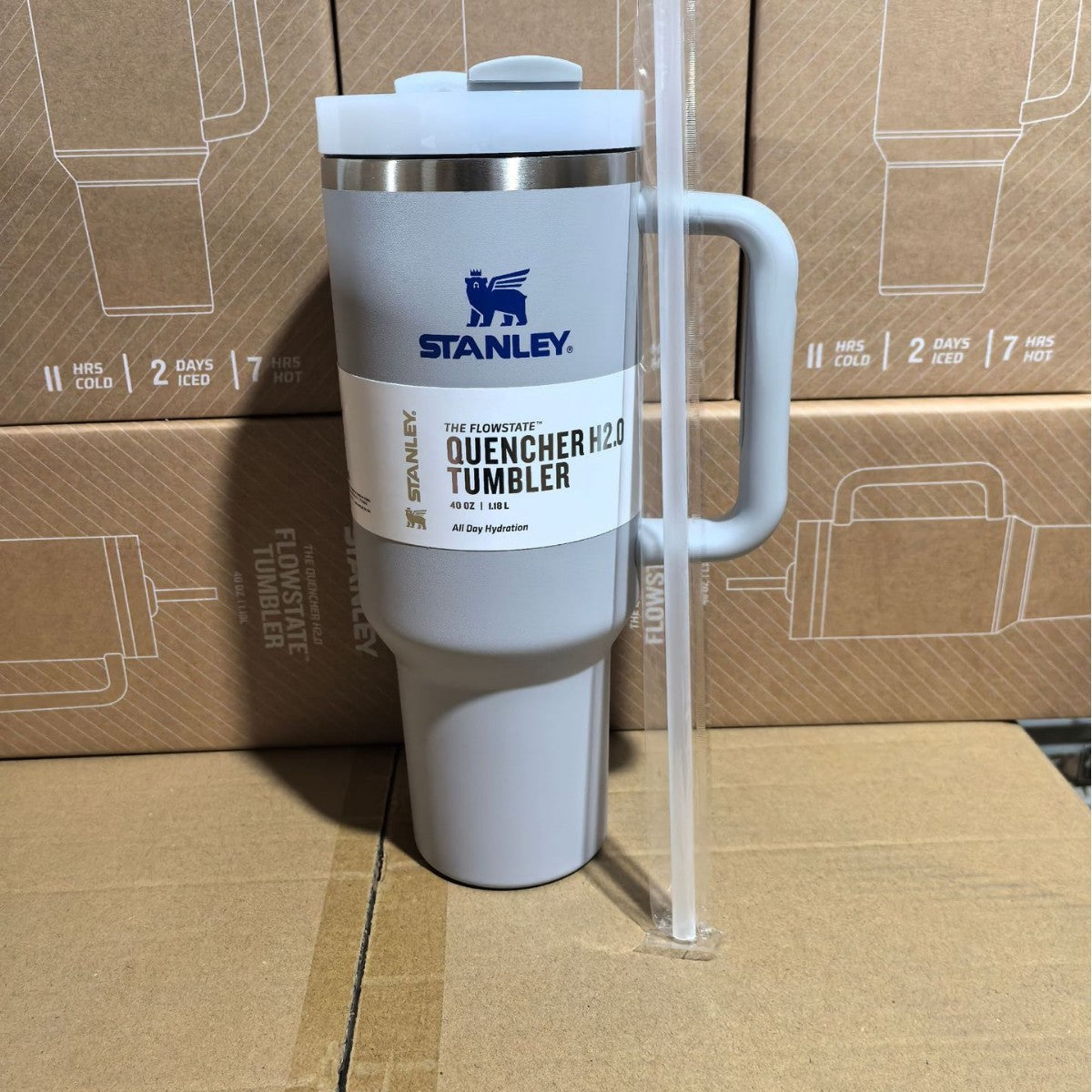 Star Custom stanley Stanley New340oz Large Capacity Car Cup Ice Block Cup304Stainless Steel Water Cup Thermos Cup