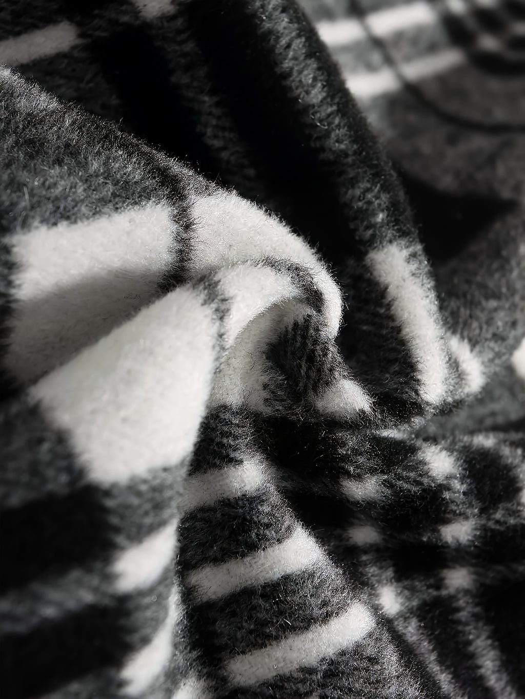 90s Grunge Plaid Maxi Skirt - "Brutal" MV Aesthetic