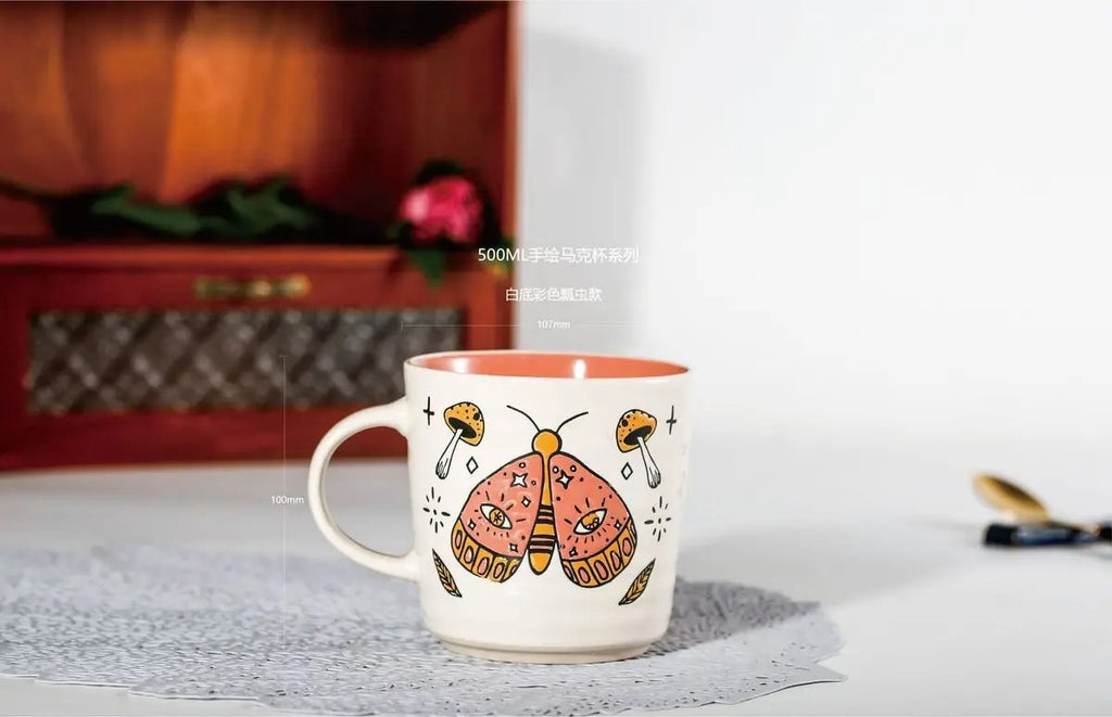 Skull Ceramic Mug Halloween Skull Witch Mug Coffee Cup Creative Gift