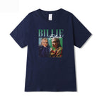 Celebrity Style Pure Cotton Short Sleeve Billie Printing T Shirt New Top