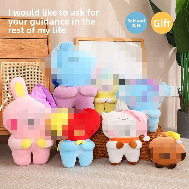 New BTS Plush Doll Toy Internet Celebrity Hot-Selling Gift