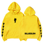 Same Style as Stars Billie Loose Fit Oversized Hoodie Sweatshirt for Singers