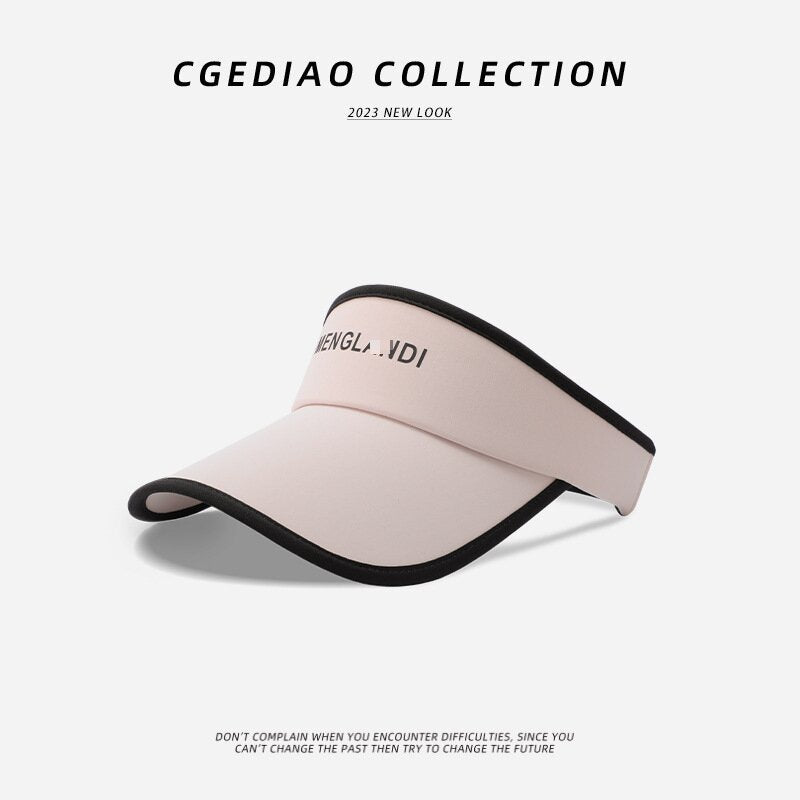 K-Pop Airport Style Sun Visor - UV Protection Sport Hat