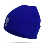 New style knitted hat similar to celebrity style Billie Knitted Hat Embroidery Autumn Winter Export Pullover Brimless Hat