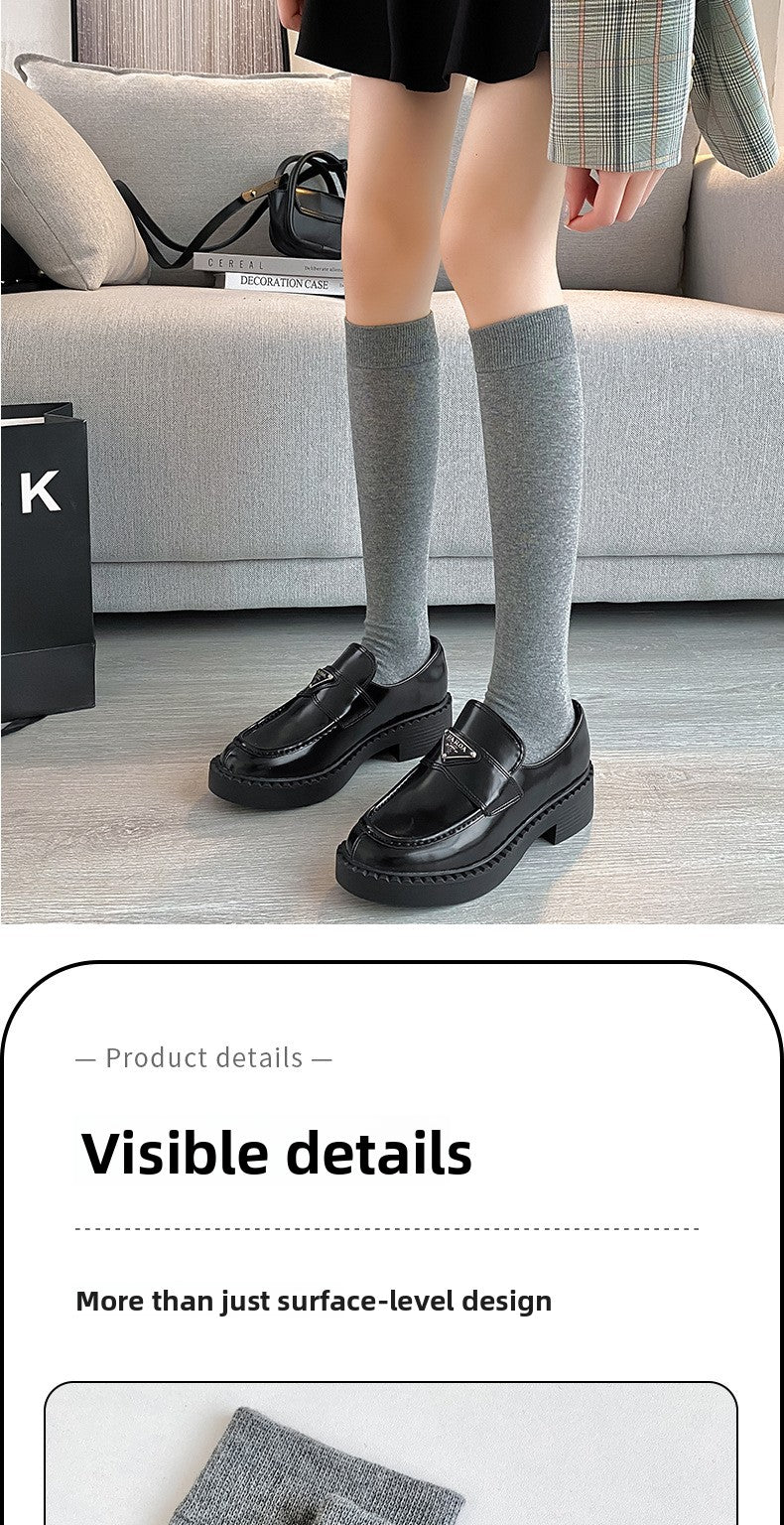 Y2K Schoolgirl Slouch Socks - The "Brutal" Music Video Vibe