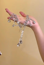 Star Custom 2025New Year's Exaggerated Punk Necklace y2k Irregular Subculture Hip-Hop Trend Unisex Niche Collarbone Chain