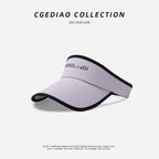 K-Pop Airport Style Sun Visor - UV Protection Sport Hat