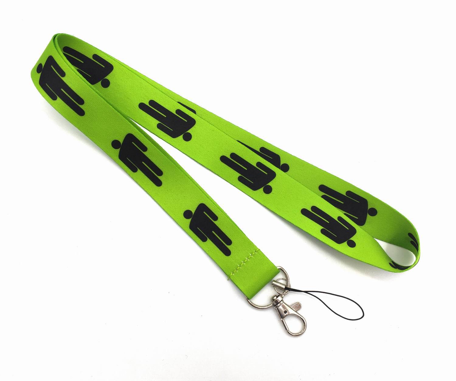 Celebrity Style Hot Sale Billie Celebrity Phone Lanyard Long Style Badge Keychain