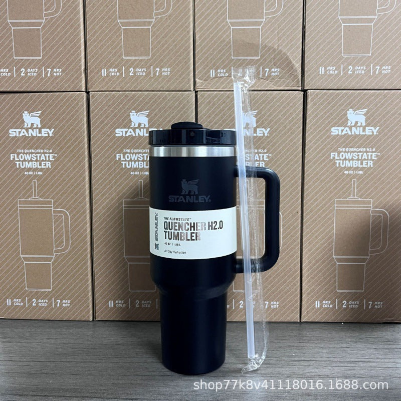 Star Custom stanley Stanley New340oz Large Capacity Car Cup Ice Block Cup304Stainless Steel Water Cup Thermos Cup