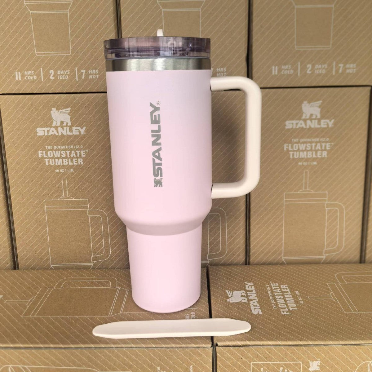 Star Custom stanley Stanley New340oz Large Capacity Car Cup Ice Block Cup304Stainless Steel Water Cup Thermos Cup