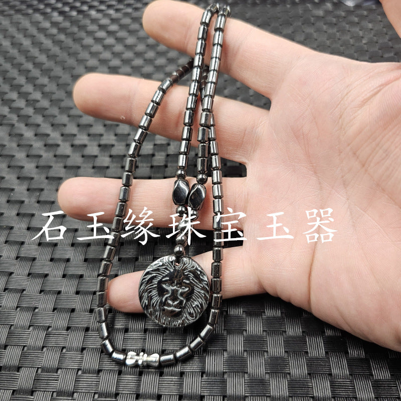 Star Custom Celebrity Imitation Terahertz Dolphin Necklace Round Ring Jade Clasp Cross Necklace Jewelry Sweater Chain Collarbone Necklace