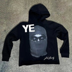 Harajuku Fashion Retro Skull Print Hoodie y2k Streetwear Hoodie for Couples