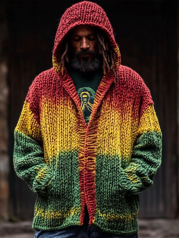 2025Hot Selling  Foreign Trade New Christmas3D Digital Printed Casual Zipper Hooded Jacket