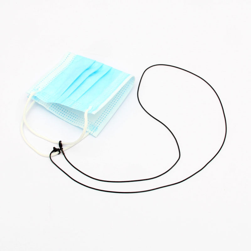 Celebrity Style Snake Chain Stainless Steel Non-Fading Mask Chain Titanium Steel Glasses Chain Women's Neck Hanging Men's Mask Rope Hanging Chain High-End Safety Protection