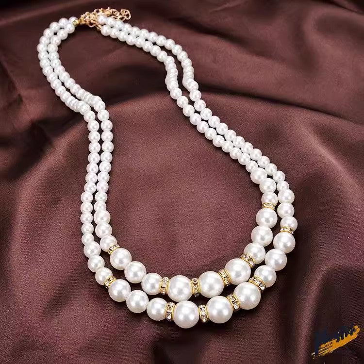 Star Custom 2025New Year's Exaggerated Punk Necklace y2k Irregular Subculture Hip-Hop Trend Unisex Niche Collarbone Chain