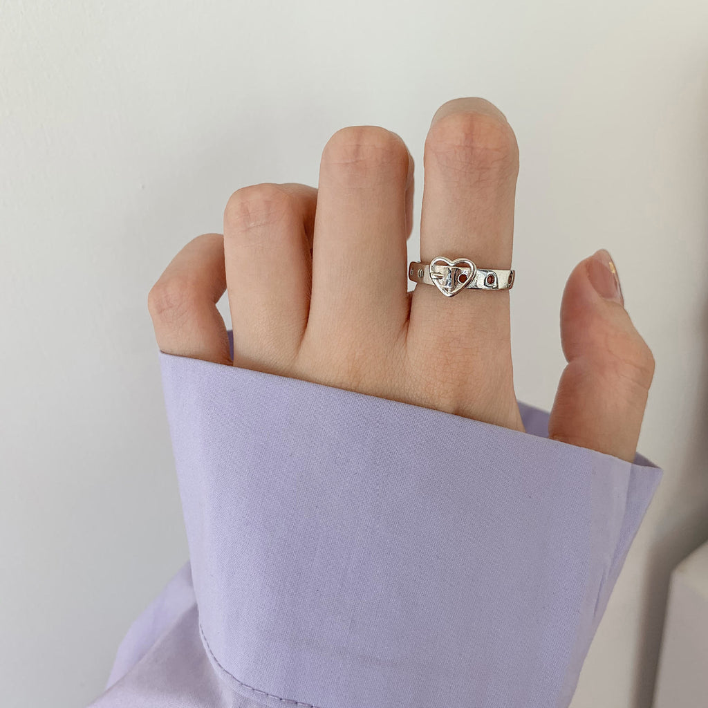 2026New design with high-quality texture925Index Finger Pure Silver Decorative Ring for Women, Light Luxury Niche ins Minimalist Style Personality Fashion Ring