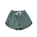 Women's Yoga Pants Sports Summer Thin Quick-Dry Fake Two-Piece Anti-Exposure Shorts Double Layer Running Gym