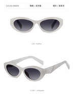 Cat Eye Sunglasses PA Same Style Personality Hot Girl Style Sunglasses Fashion Glasses9069Ultraviolet Ray
