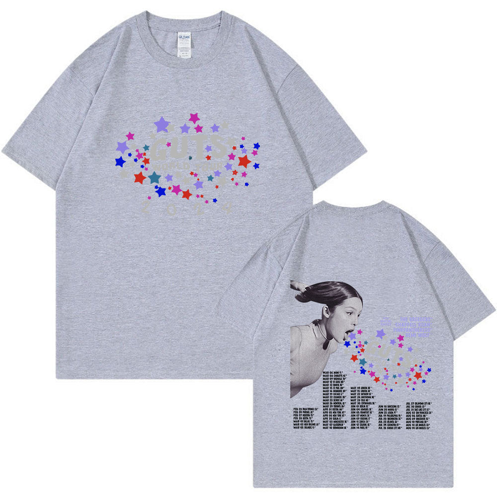 SOUR Prom Queen Graphic Tee - Navy Blue Archive