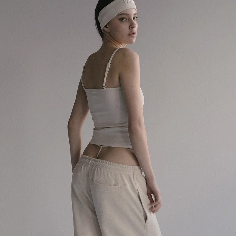 Star Custom South Korea badblood bcac  Style Spicy Girl Tank Top Camisole Women's Casual Slim Fit Niche Base Shirt