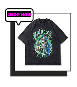 Celebrity Style American Retro Billie Singer Character Print Short Sleeve T Men's and Women's Street Style Short Sleeve T-Shirt