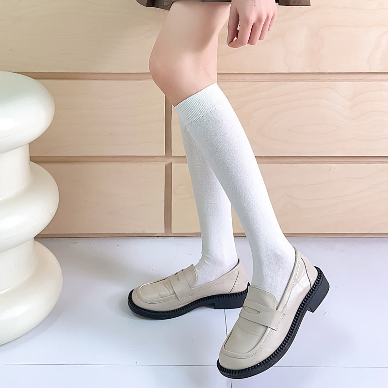 Y2K Schoolgirl Slouch Socks - The "Brutal" Music Video Vibe