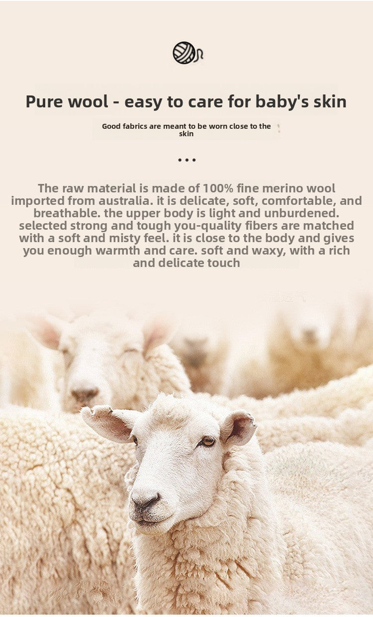 High-Quality Wool Fleece Feel Color-Block Crew Neck Sweater Loose Knitwear Wool Sweater for Women Australian Green