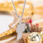 Same Style as Stars Billie Trendy Pendant Full of Zirconia for Trendy People hiphop Hip Hop Necklace