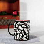 Skull Ceramic Mug Halloween Skull Witch Mug Coffee Cup Creative Gift