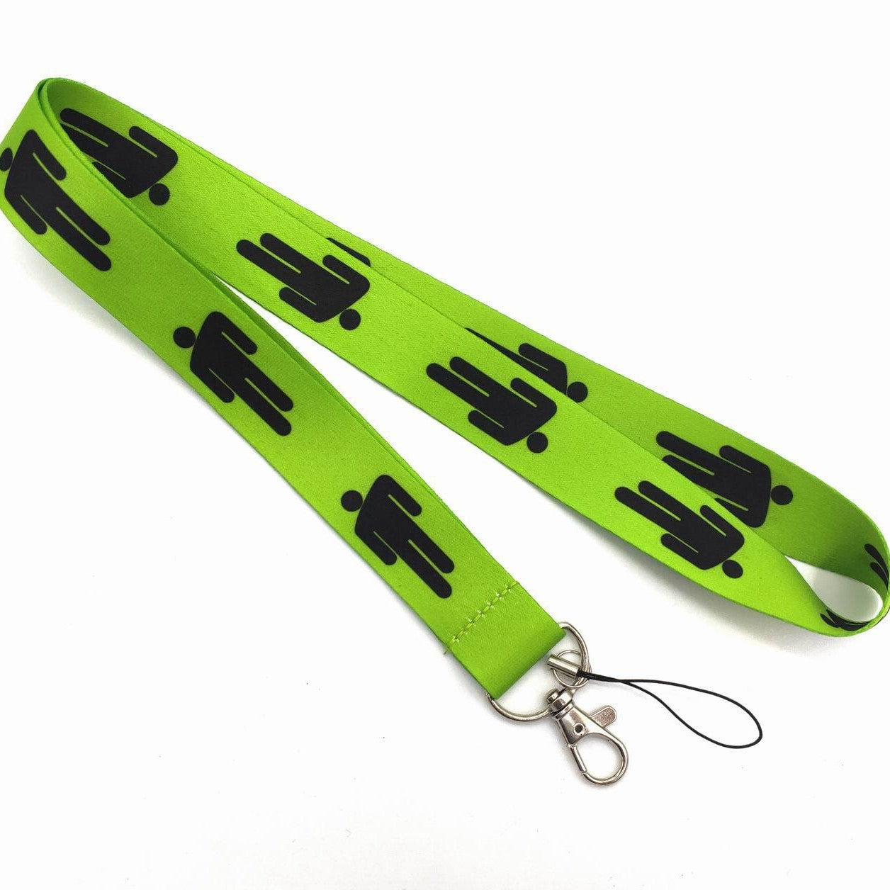 Celebrity Style Hot Sale Billie Celebrity Phone Lanyard Long Style Badge Keychain