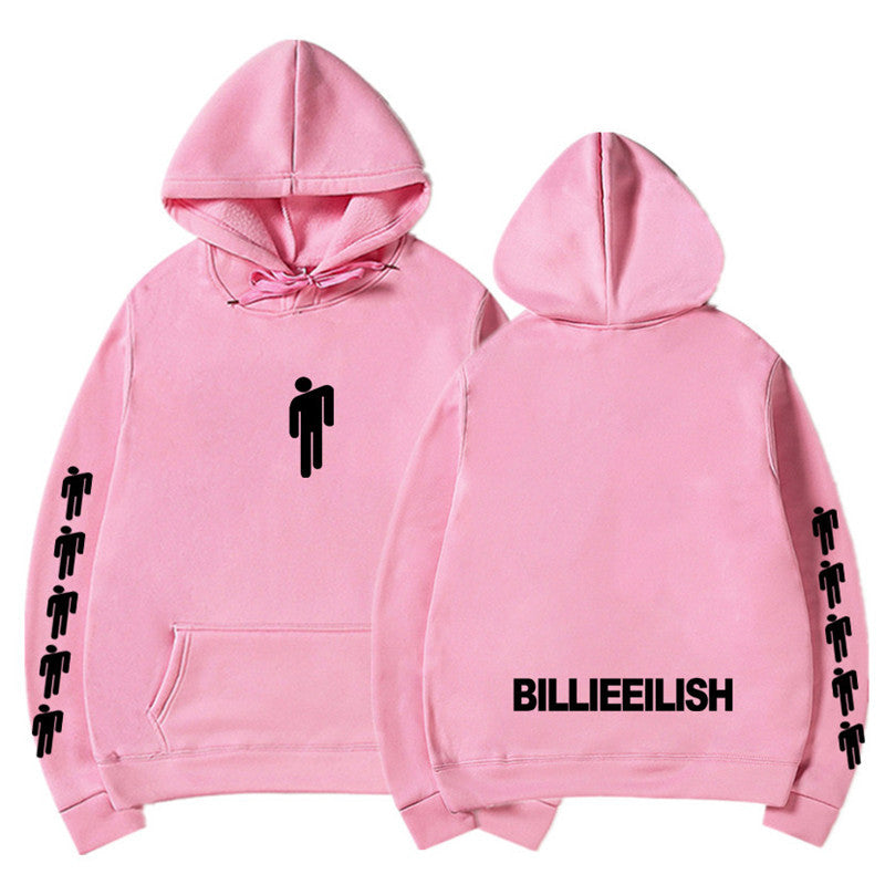 Same Style as Stars Billie Loose Fit Oversized Hoodie Sweatshirt for Singers