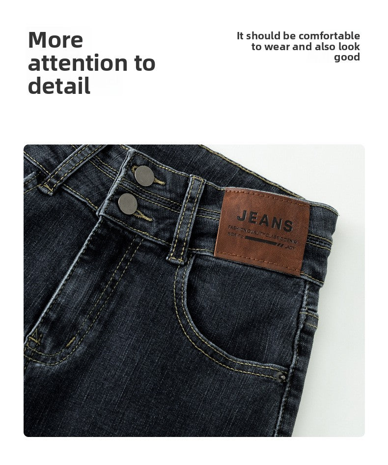 Rockstar Girlfriend High-Waist Cigarette Jeans - Noir Black