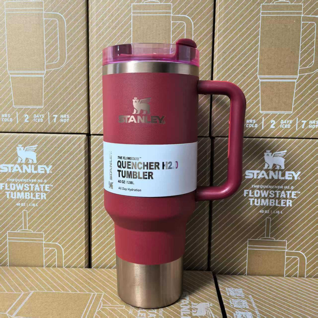 Star Custom stanley Stanley New340oz Large Capacity Car Cup Ice Block Cup304Stainless Steel Water Cup Thermos Cup