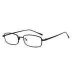 Same Style as Stars2026Latest Square Frame Gold Wire Edge Glasses Frame for Women Trendy Concave Shape Narrow Frame Small Face Retro Can Be Paired with Prescription Lenses